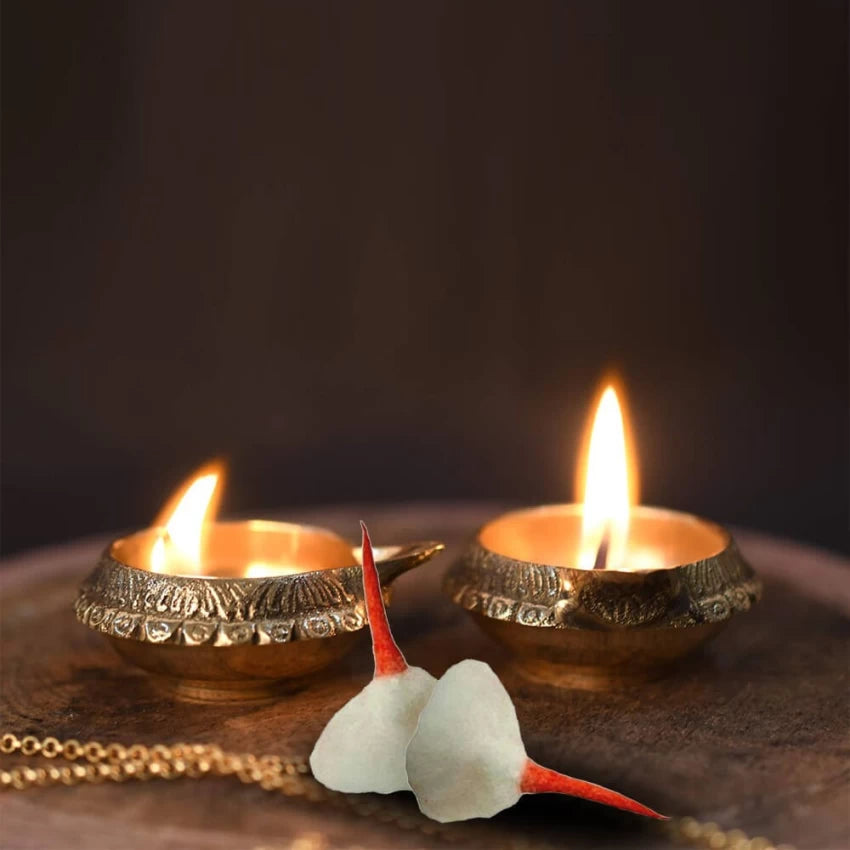 Handmade Diya Batis (Pack of 450) | 100% Pure Cotton Wicks for Pooja